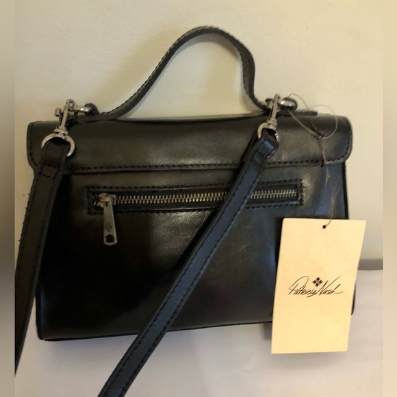PATRICIA NASH Black Leather Carisbrooke Crossbody Bag NWD - Picture 5 of 8